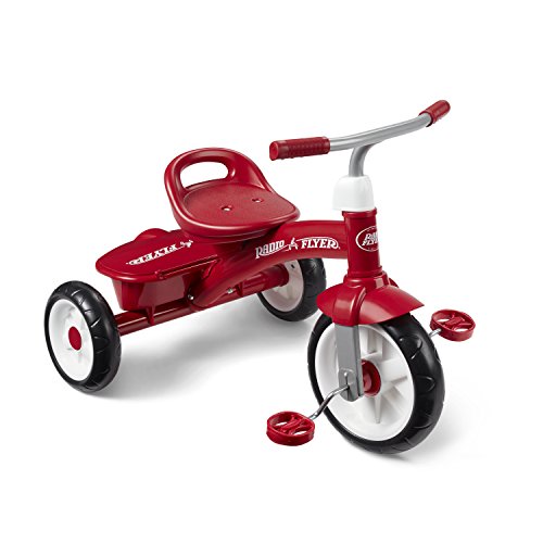 Radio Flyer Rotes Dreirad, Dreirad für Kleinkinder im Freien, Alter 2,5 bis 5 Jahre (exklusiv bei Amazon) Radio Flyer Rotes Dreirad, Dreirad für Kleinkinder im Freien, Alter 2,5 bis 5 Jahre (exklusiv bei Amazon) von Radio Flyer