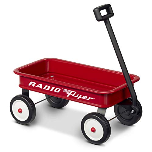 Radio Flyer 16,5 Zoll (41,91 cm) Retro-Spielzeugwagen (exklusiv bei Amazon), rotes Wagen-Spielzeug, für Kinder ab 1,5 Jahren von Radio Flyer