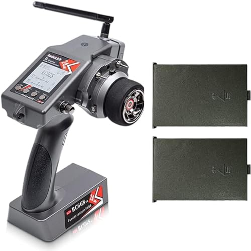 Radiolink Original Batterieabdeckung 2 Stück Akkufachabdeckung für RC6GS/RC6GS V2/RC6GS V3 RC Fernsteuerung Original-Ersatzteil (2er-Set) von Radiolink