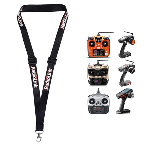 Radiolink RC Transmitter Lanyard Adjustable Strap Neck Sling Hook for Radio Remote Controller RC8X/AT10II/AT9S/AT9S Pro/RC6GS V3/RC4GS V3/T8FB/X4/X6/T12D/T16D von Radiolink