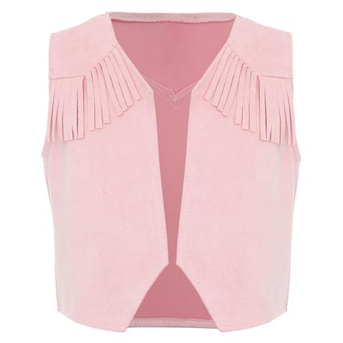 Raenseen Bambini Cowboy Kostüm Zeremonie Weste Halloween Fest Kostüm Karneval Verkleidung Cowboy Outfit Cosplay Winter Herbst Mantel Rosa 122-128 Raenseen Bambini Cowboy Kostüm Zeremonie Weste Halloween Fest Kostüm Karneval Verkleidung Cowboy Outfit Cosplay Winter Herbst Mantel Rosa 122-128 von Raenseen