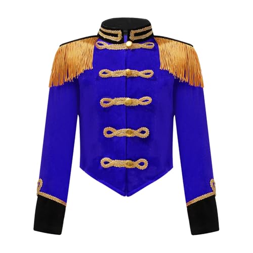 Raenseen Kostüm Dompteurin Zirkus Mädchen Ringmaster Jacke Smoking Steampunk Viktorianisch Leder Karneval Halloween Kostüm Showman Kleidung Verkleidung Theater Blau 146-152 Raenseen Kostüm Dompteurin Zirkus Mädchen Ringmaster Jacke Smoking Steampunk Viktorianisch Leder Karneval Halloween Kostüm Showman Kleidung Verkleidung Theater Blau 146-152 von Raenseen