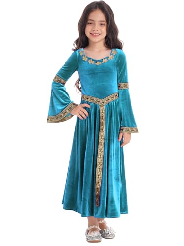 Raenseen Mittelalterliches Renaissance Prinzessinnenkostüm Für Mädchen Samt Duchessa Kleid Mittelalterliches Königinkostüm Verkleidung Karneval Halloween Kostüm Hellblau 122-128 Raenseen Mittelalterliches Renaissance Prinzessinnenkostüm Für Mädchen Samt Duchessa Kleid Mittelalterliches Königinkostüm Verkleidung Karneval Halloween Kostüm Hellblau 122-128 von Raenseen