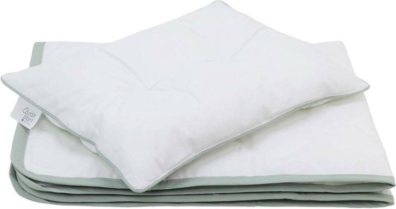 Rätt Start Bettdecke und Kissen Babybett 100x130cm Wärmegrad 3 von Rätt Start