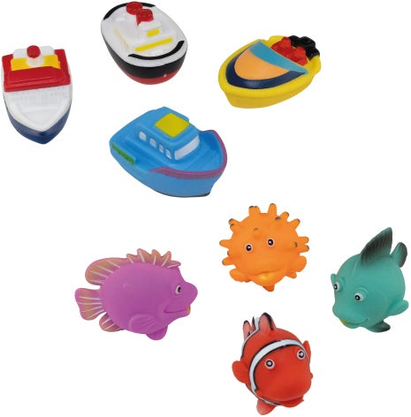 Rätt Start Seefahrt und Korallenfische Badespielzeug 8er-Pack Rätt Start Seefahrt und Korallenfische Badespielzeug 8er-Pack von Rätt Start