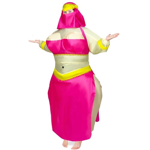 Rafalacy Aufblasbarer Sumo-Wrestler-Anzug, Kostüm für Erwachsene, aufblasbar, Halloween-Party, dicker Anzug, ausgefallene Familien, Mitgliedsspiel von Rafalacy
