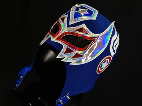 Rafale 666 Amerikanische Wrestling-Maske, Luchador-Kostüm, Wrestler, Lucha, Libre, mexikanische Maske von Rafale 666