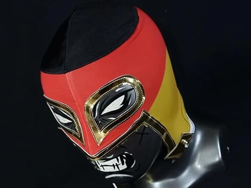 Rafale 666 Deutschland-Maske, Wrestling-Maske, Luchador-Kostüm, Wrestler, Lucha, Libre, mexikanische Maske von Rafale 666