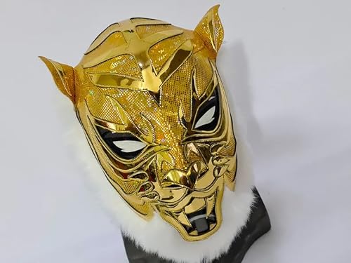 Rafale 666 Tiger-Maske, Wrestling-Maske, Luchador-Kostüm, Wrestler, Lucha, Libre, mexikanische Maske von Rafale 666