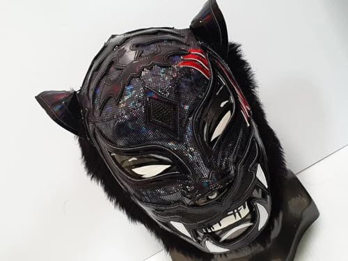 Rafale 666 Tiger-Maske, Wrestling-Maske, Luchador-Kostüm, Wrestler, Lucha, Libre, mexikanische Maske von Rafale 666