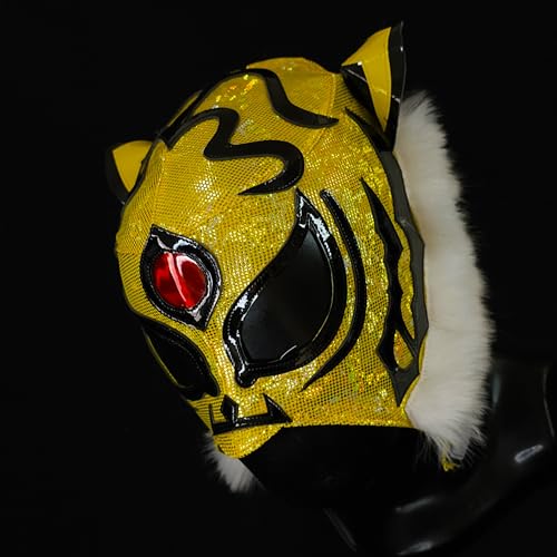 Rafale 666 Tiger Wrestling-Maske, Luchador-Kostüm, Wrestler, Lucha, Libre, mexikanische Maske von Rafale 666