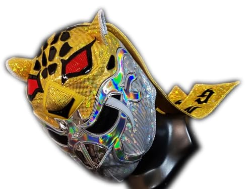 Rafale 666 Wrestling-Maske, Tiger-König, Luchador-Kostüm, Wrestler, Lucha, Libre, mexikanische Maske von Rafale 666