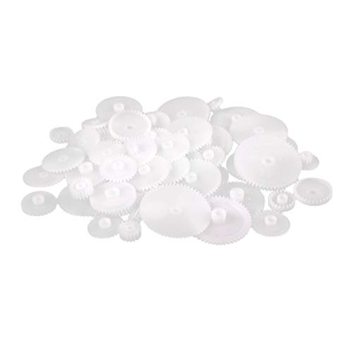 Rafornty 58 Plastic Gears Zahn-Raeder alle Modul 0,5 Roboterteile DIY Notwendige von Rafornty