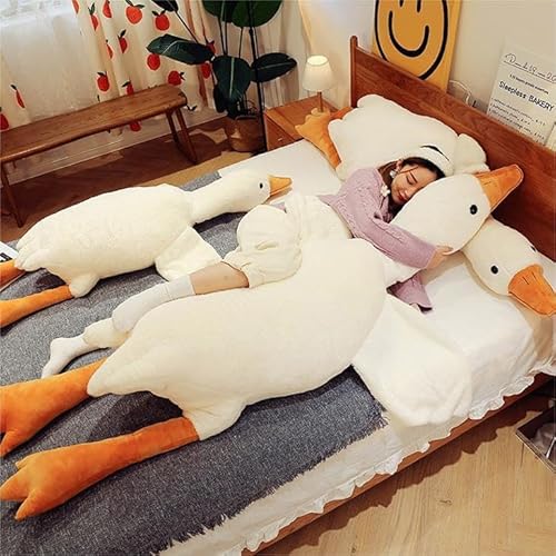 Ragelion Riesige Gans Kuscheltier Schwan Stofftier Große Ente Puppe Schlafkissen Kissen Kawaii Kuscheltier Plush Kinder Geschenke Ragelion Riesige Gans Kuscheltier Schwan Stofftier Große Ente Puppe Schlafkissen Kissen Kawaii Kuscheltier Plush Kinder Geschenke von Ragelion