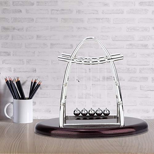 Erziehungswissenschaft Balance Balls Newtons Cradle Pendelkugeln Stress Relief Toy Ornament für Home Office Desktop Decor Geburtstagsgeschenk Erziehungswissenschaft Balance Balls Newtons Cradle Pendelkugeln Stress Relief Toy Ornament für Home Office Desktop Decor Geburtstagsgeschenk von Raguso