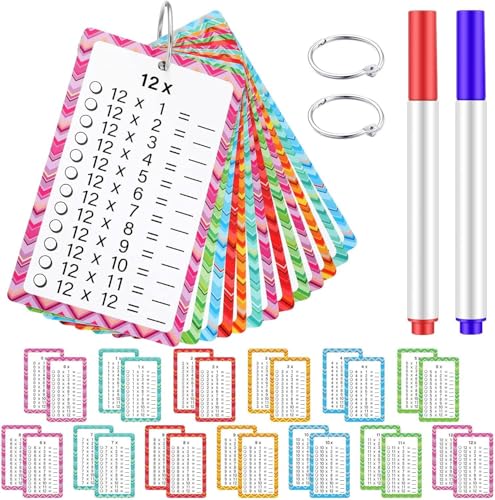 Raheem 1x1 Lernkarten Kinder 13 Blatt Einmaleins Karten Set mit 2 Markern & Ringen Rechnen Lernen Spiel ab 5 Jahren Mathe Multiplikationskarten für Einschulung,Einmaleins Spiel Rechenhilfe Grundschule Raheem 1x1 Lernkarten Kinder 13 Blatt Einmaleins Karten Set mit 2 Markern & Ringen Rechnen Lernen Spiel ab 5 Jahren Mathe Multiplikationskarten für Einschulung,Einmaleins Spiel Rechenhilfe Grundschule von Raheem