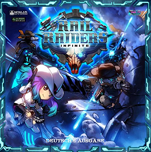 Ulisses Spiele - Rail Raiders Infinite, Grundspiel von Heidelberger Spieleverlag