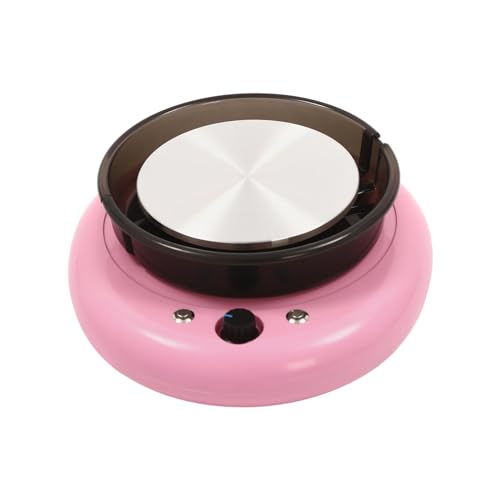 Keramikradmaschine mit Einstellbarer Geschwindigkeit, Mini-Keramikradmaschine für Kinder, Keramikradmaschine (Rosa) von RainWeel