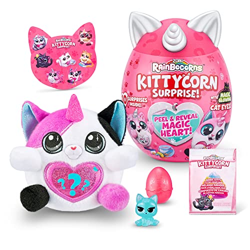 Rainbocorns ZURU Kittycorn Überraschung – Überraschungsei Plüsch Kätzchen – Plüschtier zum Sammeln – 9259SQ1 von Rainbocorns