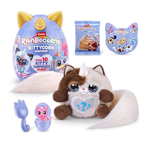 Rainbocorns 92104E Kittycorn Surprise, Serie 3, Cat, Himalayan (Nia), Small (21.5 cm) von Rainbocorns