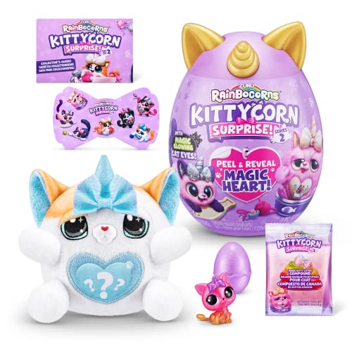 Rainbocorns Kittycorn Surprise Serie 2, Pomme Exotische Katze, von ZURU, Kuscheltier (Exotische Katze) von Rainbocorns