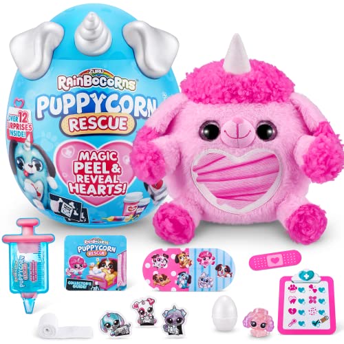 Rainbocorns Puppycorn Rescue Surprise, Pudel, über 12 Überraschungen, Plüschtier zum Knuddeln Rainbocorns Puppycorn Rescue Surprise, Pudel, über 12 Überraschungen, Plüschtier zum Knuddeln von Rainbocorns