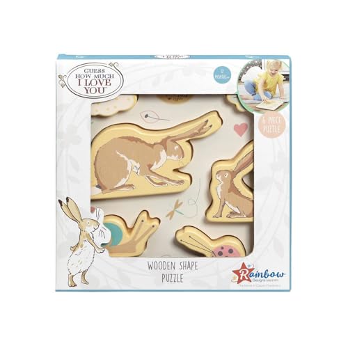 GHMILY Wooden Shape Puzzle von Rainbow Designs