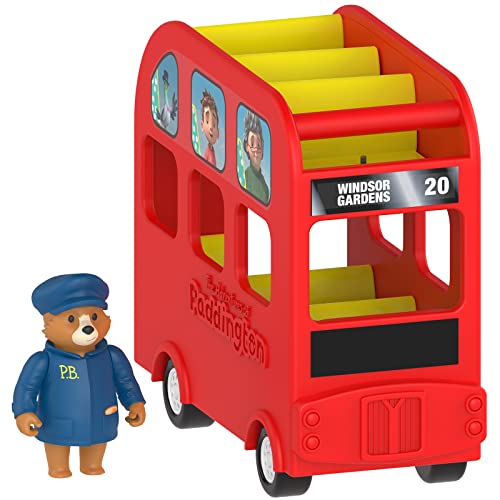 Paddington Bär Spielzeugbus - Offizielle Abenteuer von Paddington TV Spielzeugbus - Spielzeugbusse für Kleinkinder - London Spielzeug Bus - Paddington Bär Spielzeug - Frühes Lern von Regenbogen Design Paddington Bär Spielzeugbus - Offizielle Abenteuer von Paddington TV Spielzeugbus - Spielzeugbusse für Kleinkinder - London Spielzeug Bus - Paddington Bär Spielzeug - Frühes Lern von Regenbogen Design von Rainbow Designs
