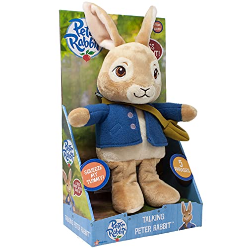 Peter Rabbit Talking Soft Toy - Official Beatrix Potter Cuddly Bunny Rabbit by Rainbow Designs Peter Rabbit Talking Soft Toy - Official Beatrix Potter Cuddly Bunny Rabbit by Rainbow Designs von Rainbow Designs