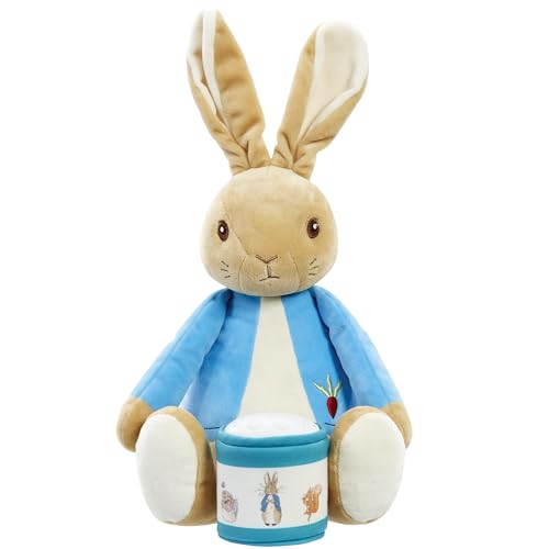 Rainbow Designs Bedtime Cuddles with Peter Rabbit – Klassisches Plüschtier mit Sternenhimmel, projizierender Nachtlicht-Laterne und Wiegenlied-Geräuschen Rainbow Designs Bedtime Cuddles with Peter Rabbit – Klassisches Plüschtier mit Sternenhimmel, projizierender Nachtlicht-Laterne und Wiegenlied-Geräuschen von Rainbow Designs
