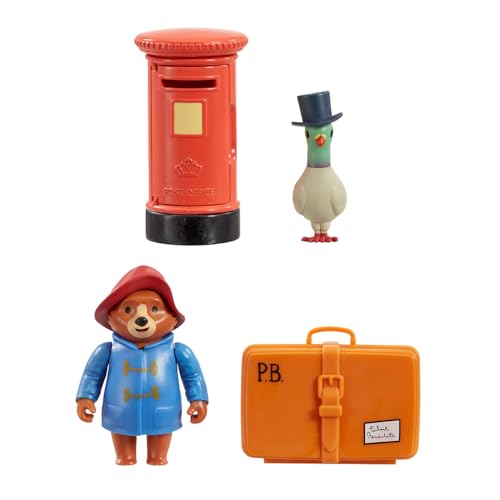Rainbow Designs Paddington Bär Spielset – Briefe an Tante Lucy Spielzeug – Von den Abenteuern von Paddington inspiriertes Spielzeug mit Koffer, Briefkasten und Pigeonton-Figur Rainbow Designs Paddington Bär Spielset – Briefe an Tante Lucy Spielzeug – Von den Abenteuern von Paddington inspiriertes Spielzeug mit Koffer, Briefkasten und Pigeonton-Figur von Rainbow Designs