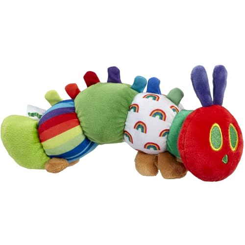Rainbow Designs Tiny & Very Hungry Caterpillar My First Soft Toy - Colorful Rainbow Soft Stuffed Animal - Enchanting Newborn Baby Gift Based on Eric Carle's Book Rainbow Designs Tiny & Very Hungry Caterpillar My First Soft Toy - Colorful Rainbow Soft Stuffed Animal - Enchanting Newborn Baby Gift Based on Eric Carle's Book von Rainbow Designs