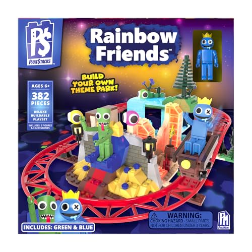 Rainbow Friends Deluxe-Set zum Zusammenbauen von Rainbow Friends