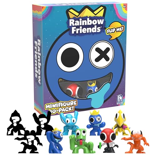 Rainbow Friends - Minifigur 10-Pack Collector Set (10 Sammelfiguren, Serie 2) von Rainbow Friends