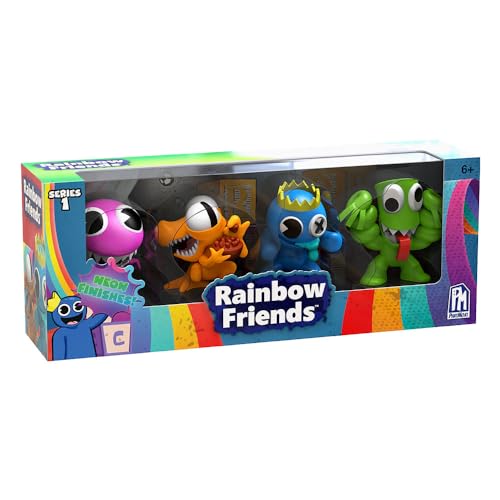 Rainbow Friends Serie 1, Sammelfigur, 4 Stück Rainbow Friends Serie 1, Sammelfigur, 4 Stück von Rainbow Friends