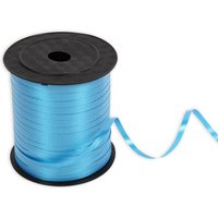 Geschenkband in hellblau satiniert aus Kunststoff, 228 Meter auf Rolle von Rainbow GmbH