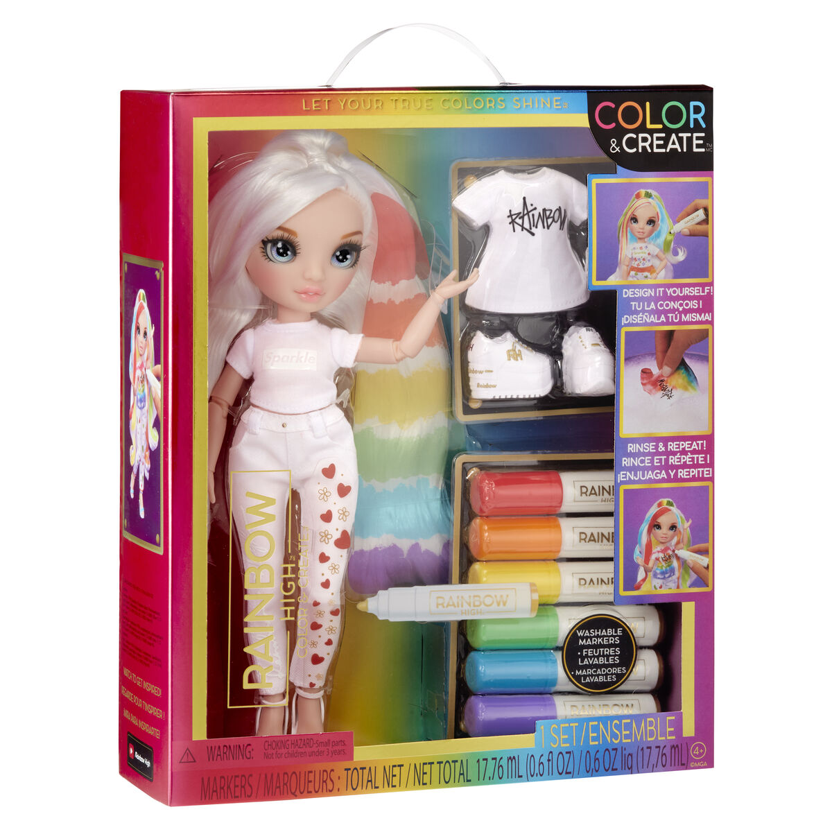Doll Rainbow High Color & Create 22 cm von Rainbow High