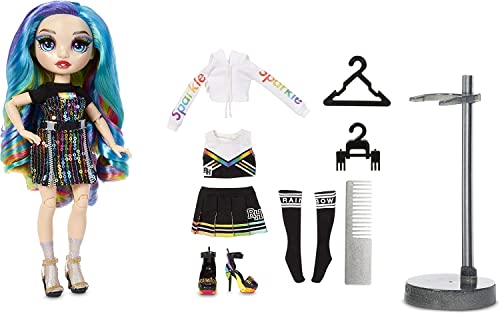 Rainbow High Fashion Doll - Amaya Raine - Regenbogen Puppe mit Luxus-Outfits, Accessoires und Puppenständer Series 2 Mädchen ab 6+ Jahren von Rainbow High