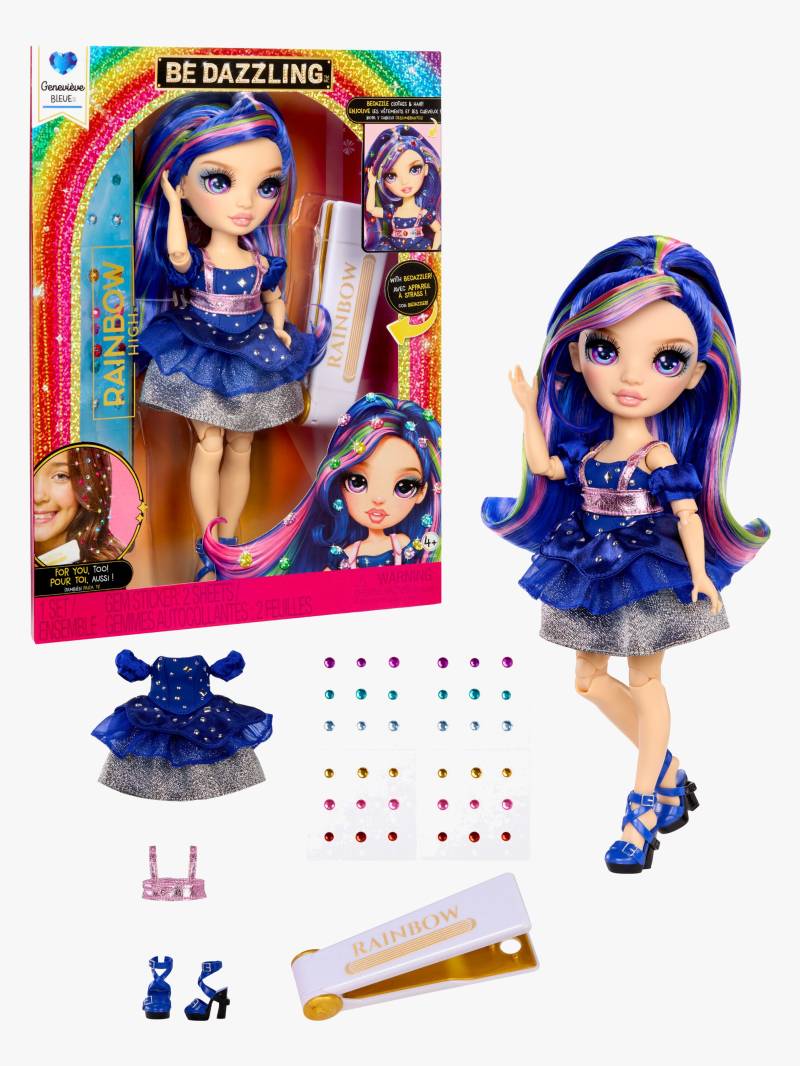 Rainbow High Be Dazzling Modepuppe Genevieve Bleue, Blau von Rainbow High