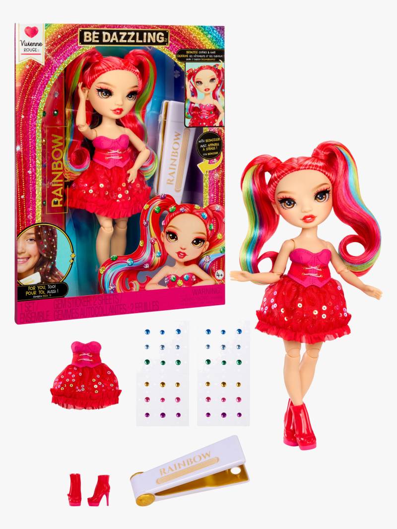 Rainbow High Be Dazzling Vivienne Rouge Modepuppe Vivienne Rouge, Rot von Rainbow High