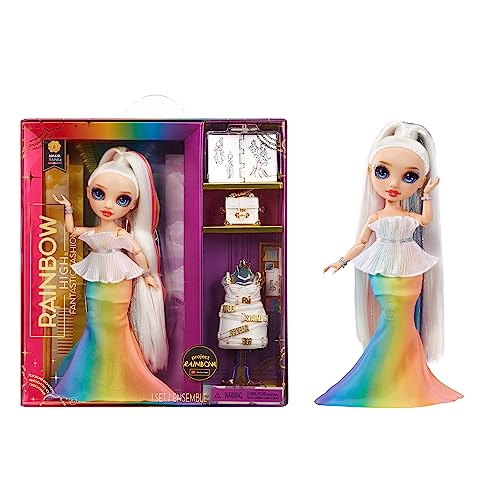 Rainbow High Fantastic Fashion Puppe - Amaya Raine – Regenbogen-Modepuppe und Spielset mit 2 Outfits & Modezubehör - Für Sammler und Kinder von 4-12 Jahren von Rainbow High