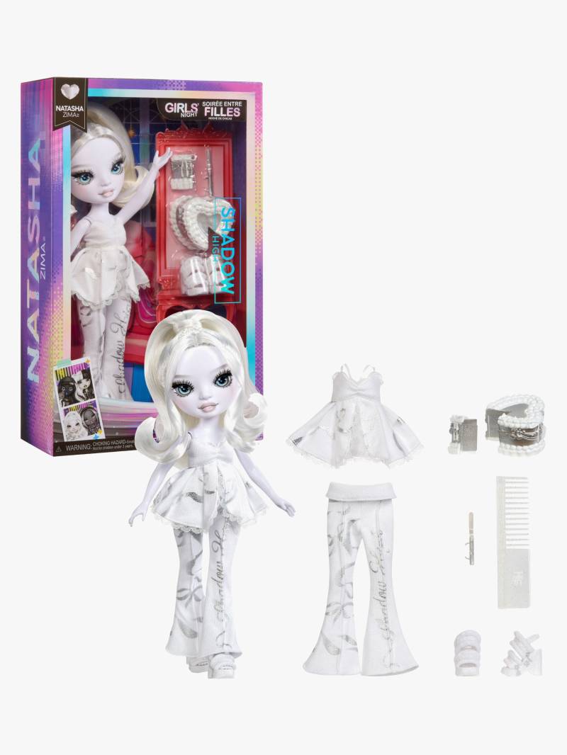 Rainbow High Modepuppe Girls Night Natasha, Weiße Haare von Rainbow High