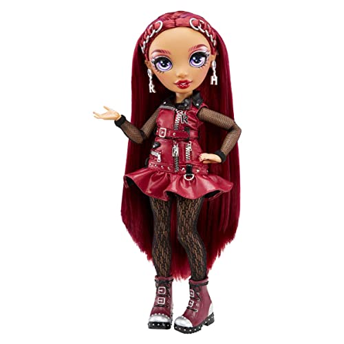 Rainbow High Modepuppe - Mila Berrymore - Burgunderrote Puppe - Inkl. 2 Mix & Match Designer-Outfits und Accessoires - Für Sammler und Kinder von 6-12 Jahren Rainbow High Modepuppe - Mila Berrymore - Burgunderrote Puppe - Inkl. 2 Mix & Match Designer-Outfits und Accessoires - Für Sammler und Kinder von 6-12 Jahren von Rainbow High
