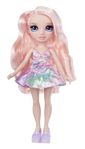 Rainbow High My Fashion Style Doll - Bella - 28 cm Pinkfarbene Modepuppe mit Aufsehenerregendem Outfit und Schicker Handtasche, zum Spielen, Bewegen, Sammeln, Für Kinder von 4 bis 12 Jahren von Rainbow High