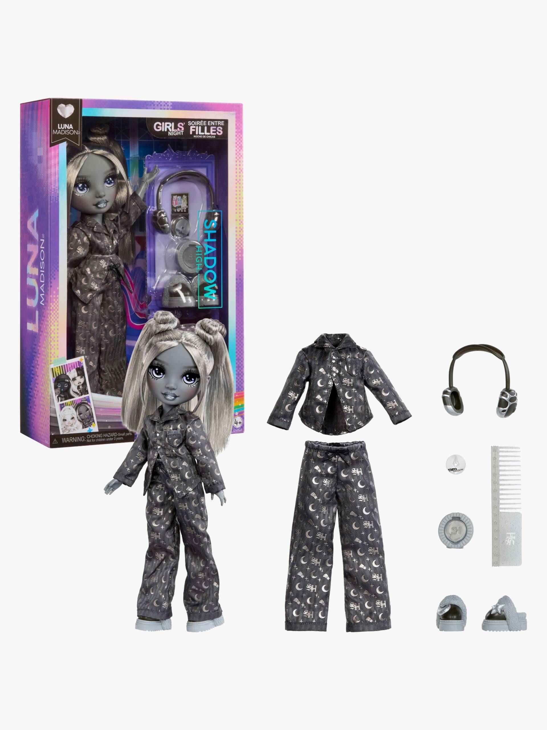 Shadow High Modepuppe Girls Night Luna, Graue Haare von Rainbow High