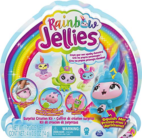 Rainbow Jellies Kreationsset mit 25 Überraschungen, um Ihre eigenen Squishy-Charaktere zu gestalten, für Kinder ab 6 Jahren Rainbow Jellies Kreationsset mit 25 Überraschungen, um Ihre eigenen Squishy-Charaktere zu gestalten, für Kinder ab 6 Jahren von Rainbow Jellies