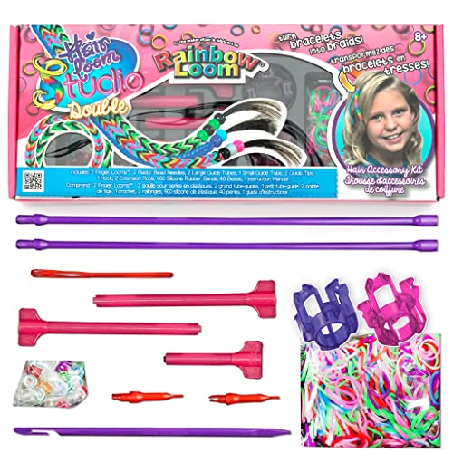 Rainbow Loom R0054 EA Hair Loom Studio-Double, Rose, Doppelbett Rainbow Loom R0054 EA Hair Loom Studio-Double, Rose, Doppelbett von Rainbow Loom