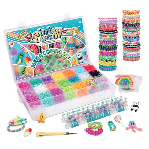 Rainbow Loom R0088 Rubber Band Loom, Regenbogen, one Size Rainbow Loom R0088 Rubber Band Loom, Regenbogen, one Size von Rainbow Loom