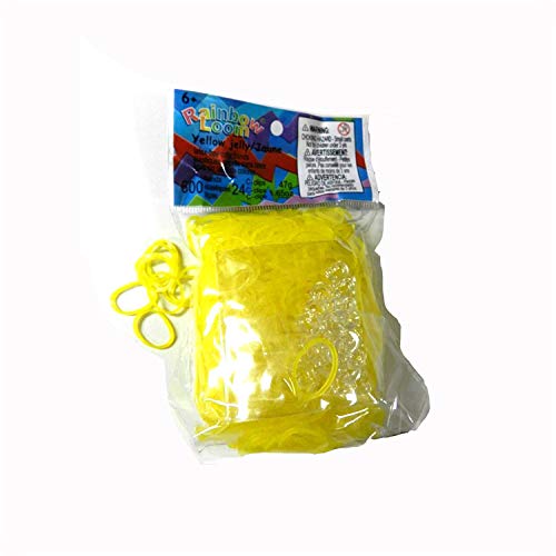 Rainbow Loom Recharge élastiques : Jaune Jelly von Rainbow Loom