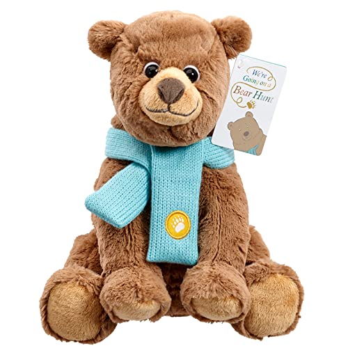 Rainbow Designs Offiziell Wir gehen auf Bärenjagd Plüschtier - superweicher brauner Bär für Kleinkinder und Babys - weicher Teddybär von Rainbow Designs